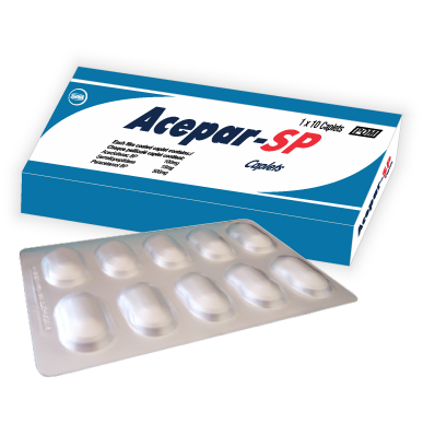 ACEPAR-SP Caplets